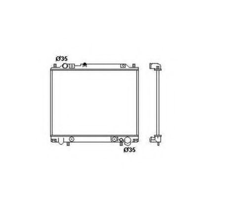 Imagine Radiator, racire motor NRF 55344