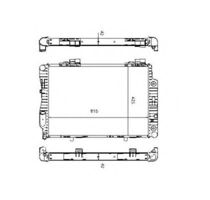 Imagine Radiator, racire motor NRF 55345