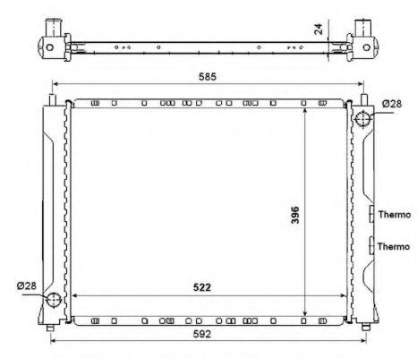 Imagine Radiator, racire motor NRF 55425