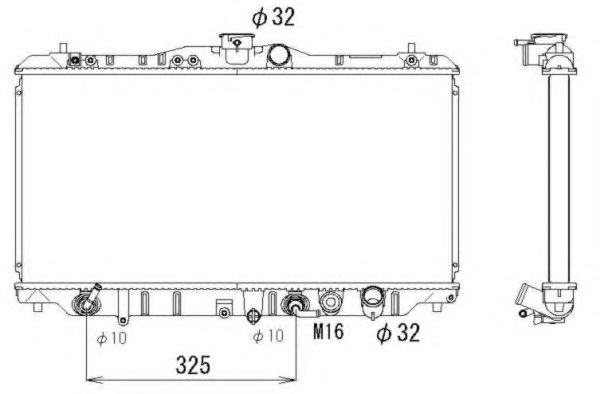 Imagine Radiator, racire motor NRF 556708