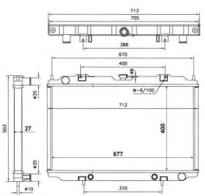 Imagine Radiator, racire motor NRF 56087