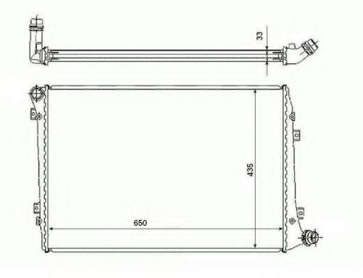 Imagine Radiator, racire motor NRF 56126