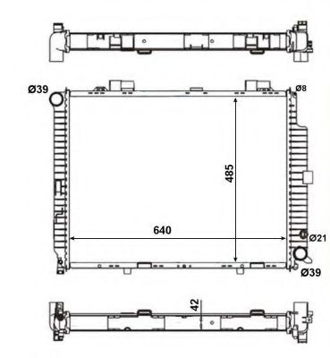 Imagine Radiator, racire motor NRF 56140