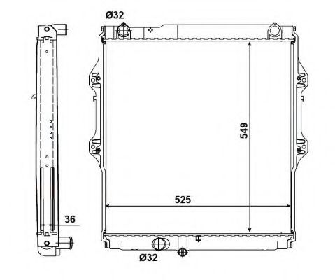 Imagine Radiator, racire motor NRF 56152