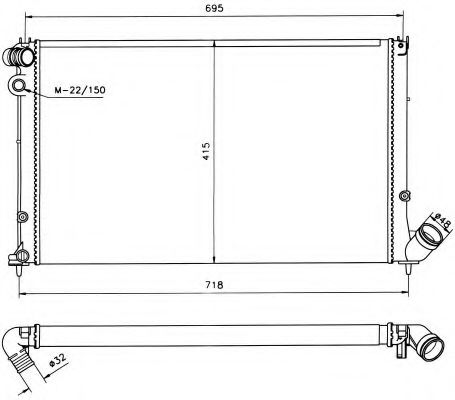 Imagine Radiator, racire motor NRF 58022