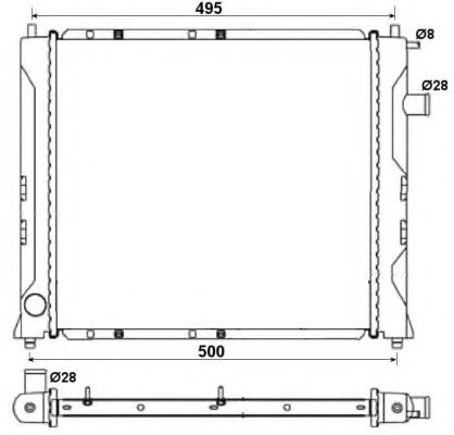 Imagine Radiator, racire motor NRF 58107A