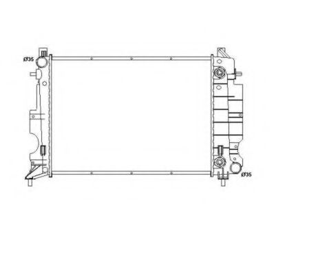 Imagine Radiator, racire motor NRF 58109