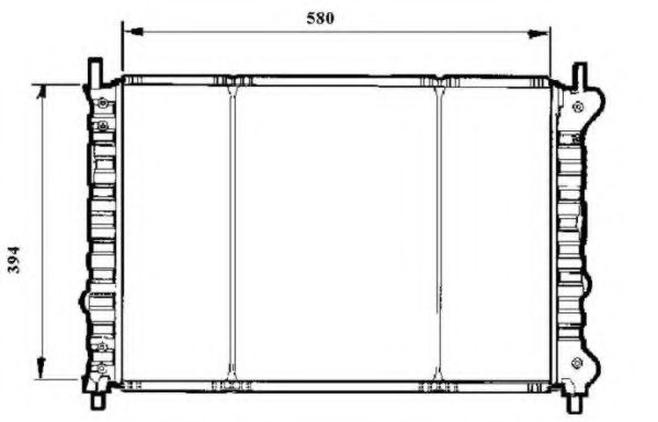 Imagine Radiator, racire motor NRF 58166