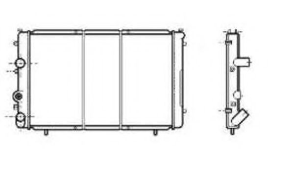 Imagine Radiator, racire motor NRF 58186