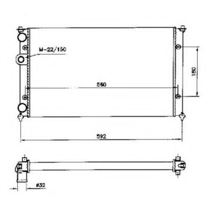 Imagine Radiator, racire motor NRF 58197