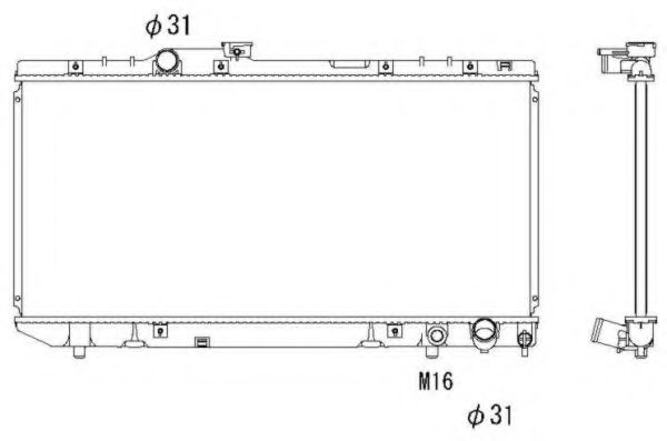 Imagine Radiator, racire motor NRF 58238