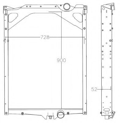 Imagine Radiator, racire motor NRF 58286