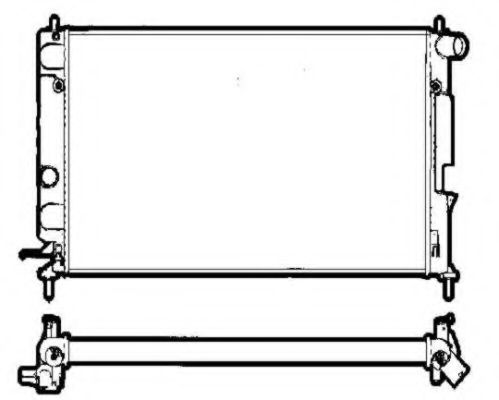 Imagine Radiator, racire motor NRF 58290