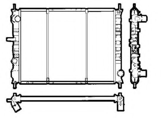 Imagine Radiator, racire motor NRF 58295