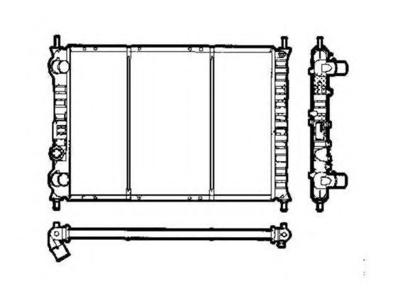 Imagine Radiator, racire motor NRF 58302