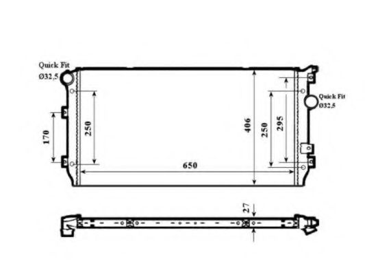 Imagine Radiator, racire motor NRF 58339