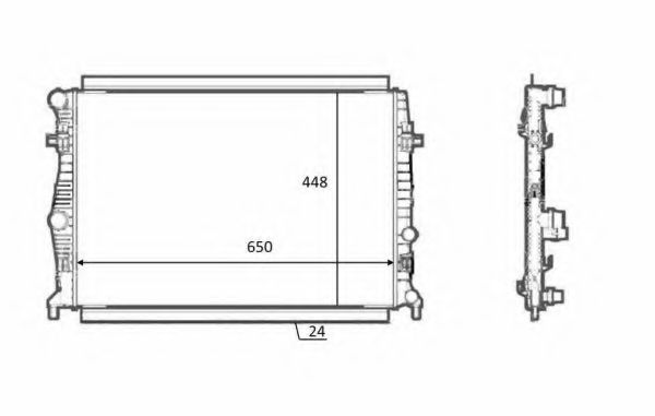 Imagine Radiator, racire motor NRF 58398