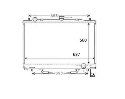 Imagine Radiator, racire motor NRF 58448