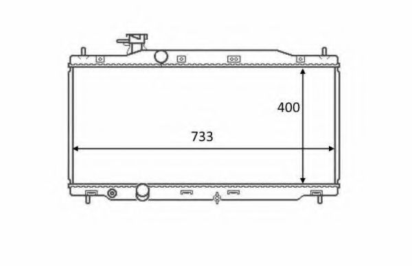 Imagine Radiator, racire motor NRF 58458