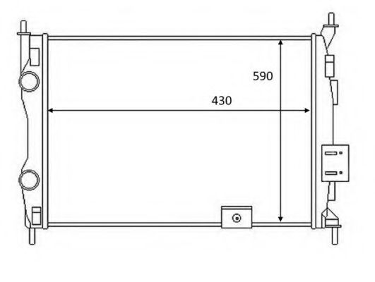 Imagine Radiator, racire motor NRF 58459