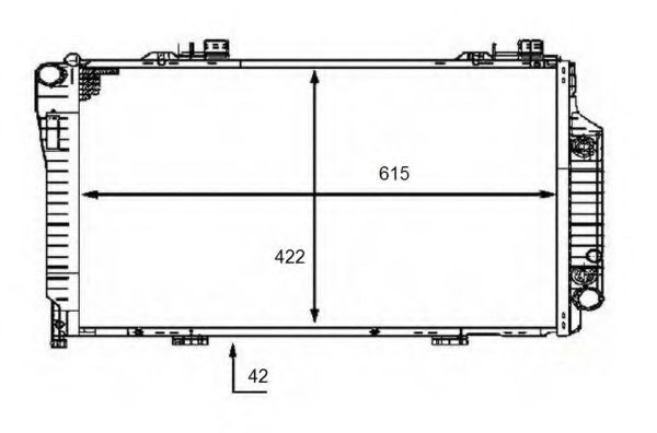 Imagine Radiator, racire motor NRF 58483