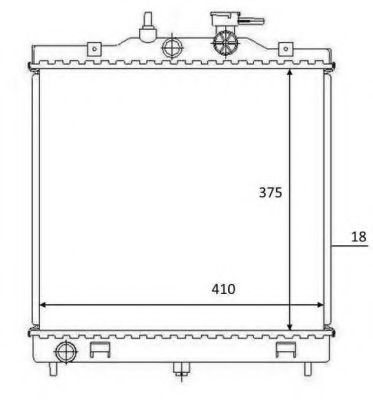 Imagine Radiator, racire motor NRF 58532