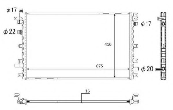 Imagine Radiator, racire motor NRF 58569