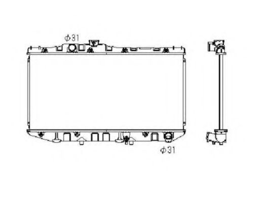 Imagine Radiator, racire motor NRF 586711