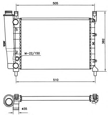 Imagine Radiator, racire motor NRF 58705