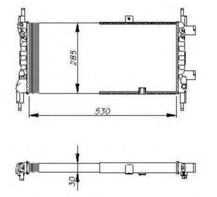 Imagine Radiator, racire motor NRF 58720