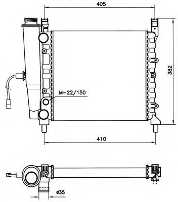 Imagine Radiator, racire motor NRF 58731