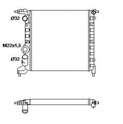 Imagine Radiator, racire motor NRF 58783