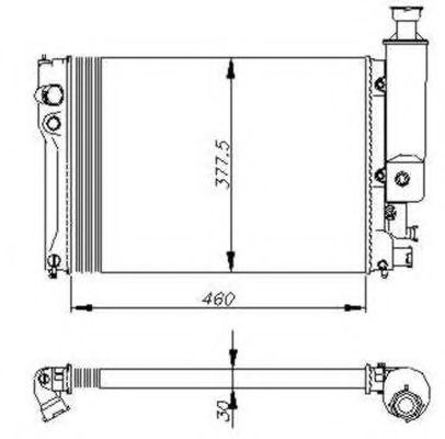 Imagine Radiator, racire motor NRF 58886