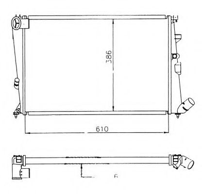 Imagine Radiator, racire motor NRF 58915