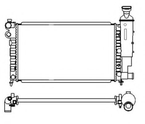 Imagine Radiator, racire motor NRF 58920