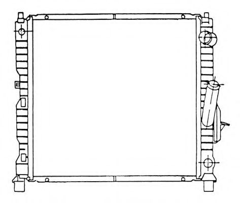 Imagine Radiator, racire motor NRF 58942