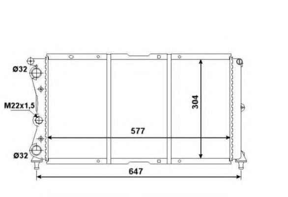 Imagine Radiator, racire motor NRF 58955