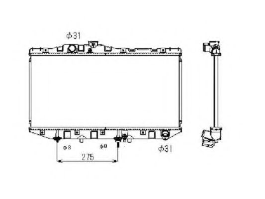 Imagine Radiator, racire motor NRF 596711