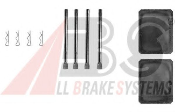 Imagine Set accesorii, placute frana A.B.S. 0990Q