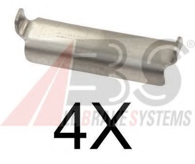 Set accesorii, placute frana A.B.S. 1771Q