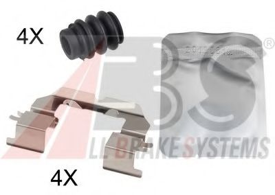 Imagine Set accesorii, placute frana A.B.S. 1859Q