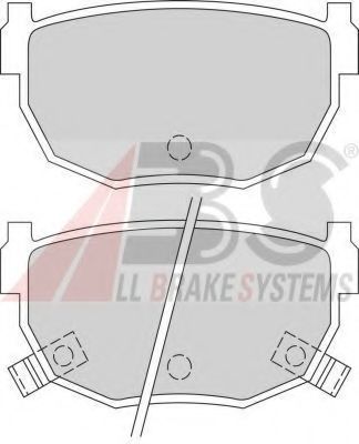 Imagine set placute frana,frana disc A.B.S. 36586/1