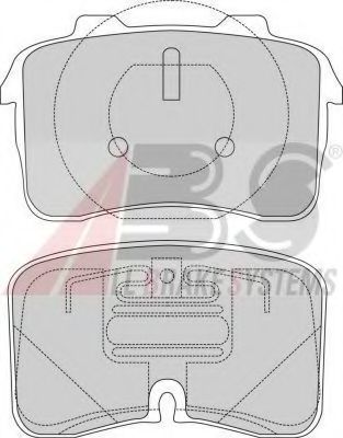 Imagine set placute frana,frana disc A.B.S. 36813