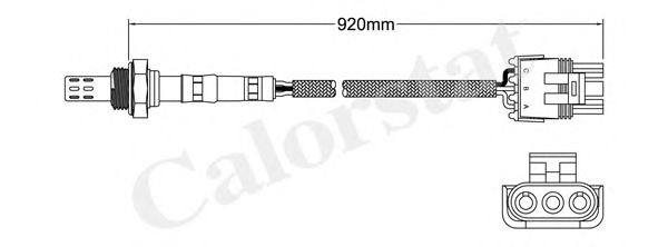 Imagine Sonda Lambda CALORSTAT by Vernet LS130001