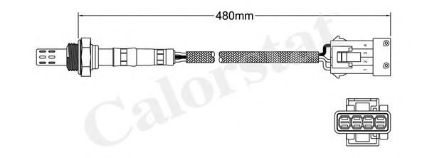 Imagine Sonda Lambda CALORSTAT by Vernet LS130005