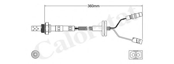 Imagine Sonda Lambda CALORSTAT by Vernet LS130098