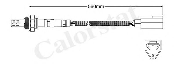 Imagine Sonda Lambda CALORSTAT by Vernet LS130148