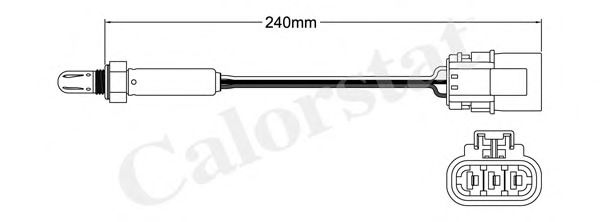 Imagine Sonda Lambda CALORSTAT by Vernet LS130153