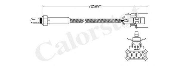 Imagine Sonda Lambda CALORSTAT by Vernet LS130159
