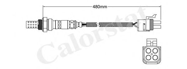 Imagine Sonda Lambda CALORSTAT by Vernet LS140272
